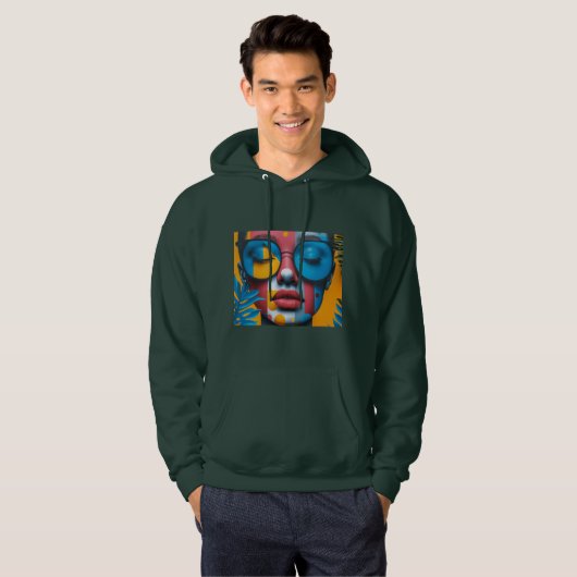 Aangepaste foto Voeg uw eigen foto toe Vaderdag ca Hoodie (Voorkant volledig)