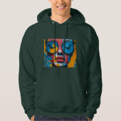 Aangepaste foto Voeg uw eigen foto toe Vaderdag ca Hoodie (Voorkant)