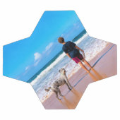 Aangepaste foto Voetbal Gift uw favoriete foto's (Enkel)