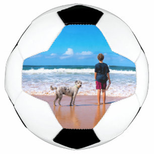 Aangepaste Foto Voetbal Gift Uw Hond Foto's