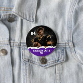 Aangepaste foto voetbal MVP knopspeld Ronde Button 7,6 Cm (In situ)