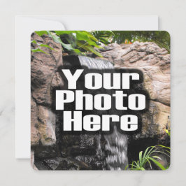 Aangepaste foto volledig gepersonaliseerd voor kle kaart