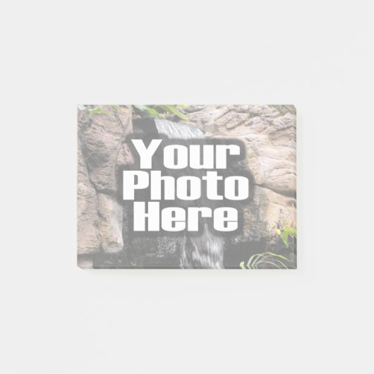 Aangepaste foto volledig gepersonaliseerd voor kle post-it® notes (Voorkant)