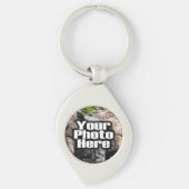Aangepaste foto volledig gepersonaliseerd voor kle sleutelhanger (Voorkant)