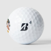 Aangepaste foto voor aangepaste reeks golfballen (Logo)