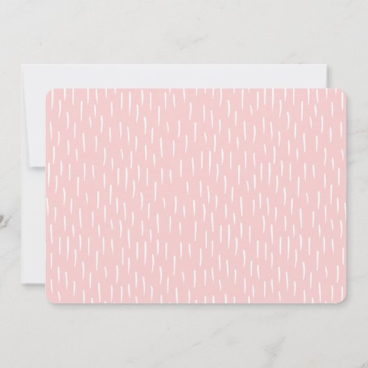 Aangepaste foto voor baby's en roze patroon achter (Achterkant)