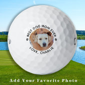 Aangepaste foto voor beste hond Mam ooit Golfballen