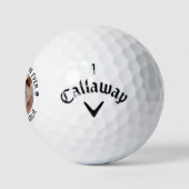 Aangepaste foto voor beste hond Mam ooit Golfballen (Logo)