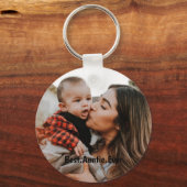 Aangepaste foto voor beste tante Ever Sleutelhanger (Voorkant)