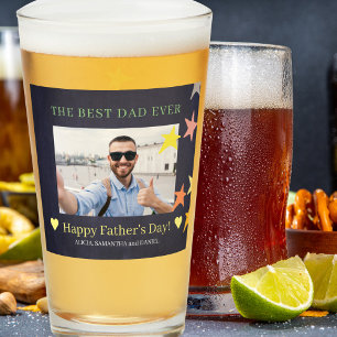 Aangepaste foto voor beste vader ooit glas