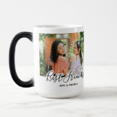 Aangepaste foto voor beste vrienden magische mok (Links)