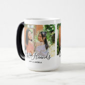 Aangepaste foto voor beste vrienden magische mok (Voorkant links)