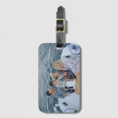 Aangepaste foto voor familie bagagelabel (Voorkant (verticaal))