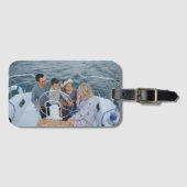 Aangepaste foto voor familie bagagelabel (Voorkant (horizontaal))