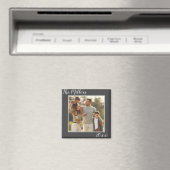 Aangepaste foto voor familie magneet (Insitu (Vaatwasser))