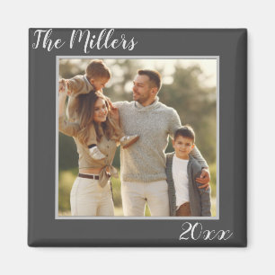 Aangepaste foto voor familie magneet