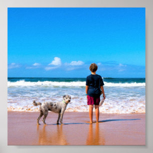 Aangepaste foto voor foto's voor je huisdierI - va Poster