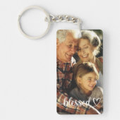 Aangepaste foto voor gevlekt script sleutelhanger (Voorkant)