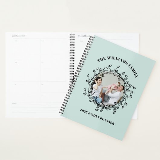 Aangepaste foto voor gezinsplanning planner (Display)