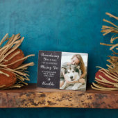 Aangepaste foto voor herdenking van gedenkteken aa fotoplaat (Zijkant)