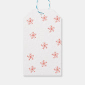 Aangepaste foto voor honden cadeaulabel (Achterkant)