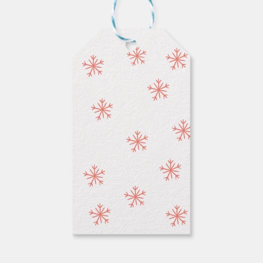 Aangepaste foto voor honden cadeaulabel (Achterkant)