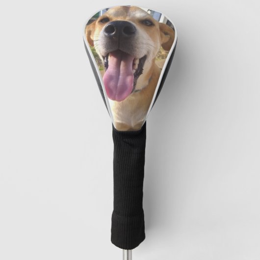 Aangepaste foto voor honden golfheadcover (Voorkant)