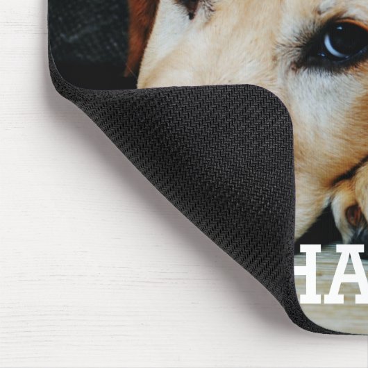 Aangepaste foto voor honden muismat (Hoek)