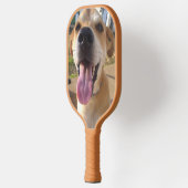 Aangepaste foto voor honden pickleball paddle (Links)