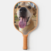 Aangepaste foto voor honden pickleball paddle (Achterkant)