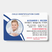 Aangepaste foto voor identificatie van kinderen bi badge (Voorzijde)