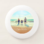 Aangepaste foto voor je foto's en tekst Wham-O frisbee<br><div class="desc">Aangepaste foto en tekst Frisbee - Unique Your Own Design - Gepersonaliseerde familie / vrienden of persoonlijke Frisbee / cadeau - Voeg Jouw tekst en foto toe - Formaat wijzigen en verplaatsen met aanpassingstool! Kies lettertype / grootte / kleur! ( Selecteer je fotokleur met filter voor kleuren ) Succes -...</div>
