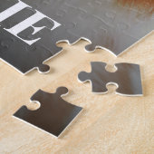 Aangepaste foto voor je hond bevestigen legpuzzel (Zijkant)