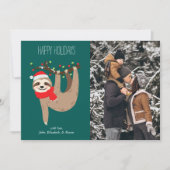 Aangepaste foto voor kerstmis feestdagenkaart (Voorkant)