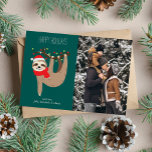 Aangepaste foto voor kerstmis feestdagenkaart<br><div class="desc">Kute kerstluidop op maat gemaakte fotokaarten.</div>