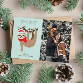 Aangepaste foto voor kerstmis feestdagenkaart