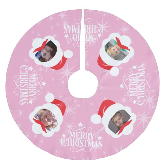 Aangepaste foto voor kerstmis kerstboom rok (Voorkant)