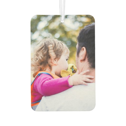 aangepaste foto voor Man Personaliseer Verjaardag  Luchtverfrisser (Achterkant)