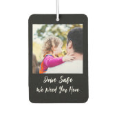 aangepaste foto voor Man Personaliseer Verjaardag  Luchtverfrisser (Voorkant)