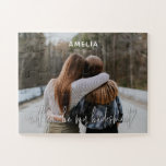 Aangepaste foto voor mentaal bridesmaid legpuzzel<br><div class="desc">Kan met uw eigen foto worden aangepast. © Gorjo Design. Gemaakt voor je via het Zazzle platform. // Nota: de foto die wordt gebruikt is een placeholder slechts afbeelding. U zult met uw eigen foto moeten vervangen alvorens opdracht te geven tot/druk uit. Neem contact met me op als je hulp...</div>