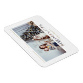 Aangepaste foto voor moderne kerstfeestelijke fees magneet (Rechterzijde)