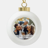 Aangepaste foto voor moderne stijl keramische bal ornament (Voorkant)