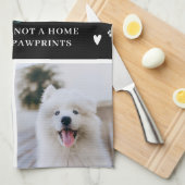 Aangepaste foto voor moderne verf afdrukken Naam v Theedoek (Quarter Fold)