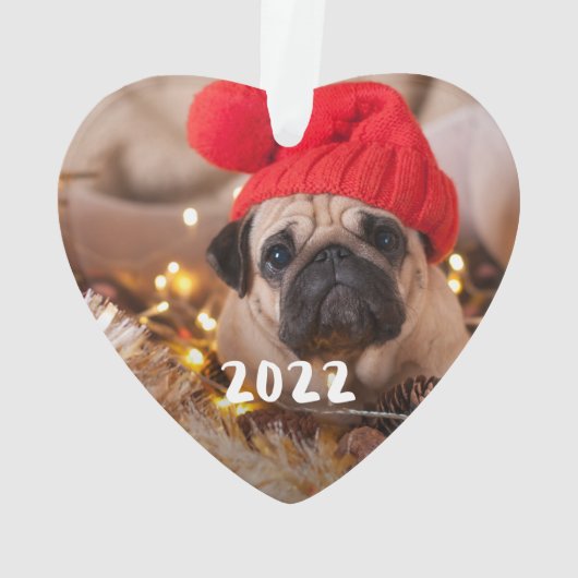 Aangepaste foto voor onderschriften ornament (achterkant)