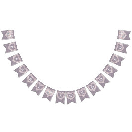 Aangepaste foto voor Parelbruiloft 30e verjaardag Vlaggetjes