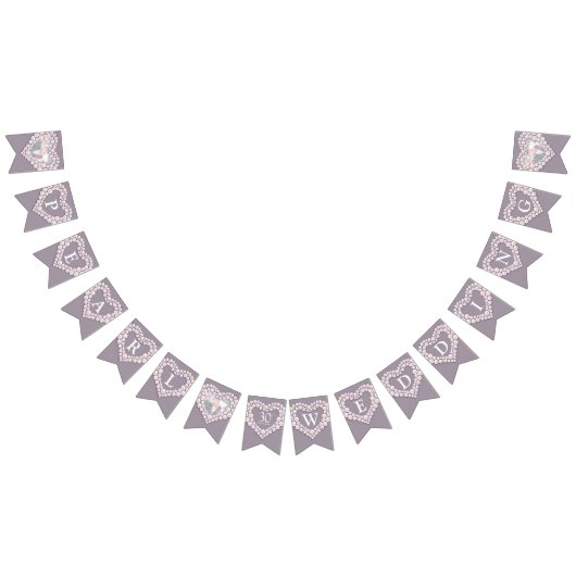 Aangepaste foto voor Parelbruiloft 30e verjaardag Vlaggetjes (Alle)