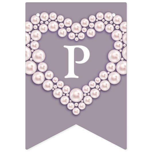 Aangepaste foto voor Parelbruiloft 30e verjaardag Vlaggetjes (Tweede vlag)