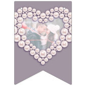 Aangepaste foto voor Parelbruiloft 30e verjaardag Vlaggetjes (Eerste vlag)