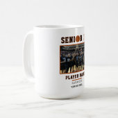 Aangepaste foto voor seniorenavond basketbal koffiemok (Voorkant links)