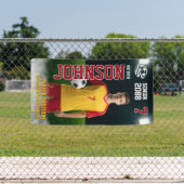 Aangepaste foto voor seniorenavond voetbalteam spandoek (Insitu)